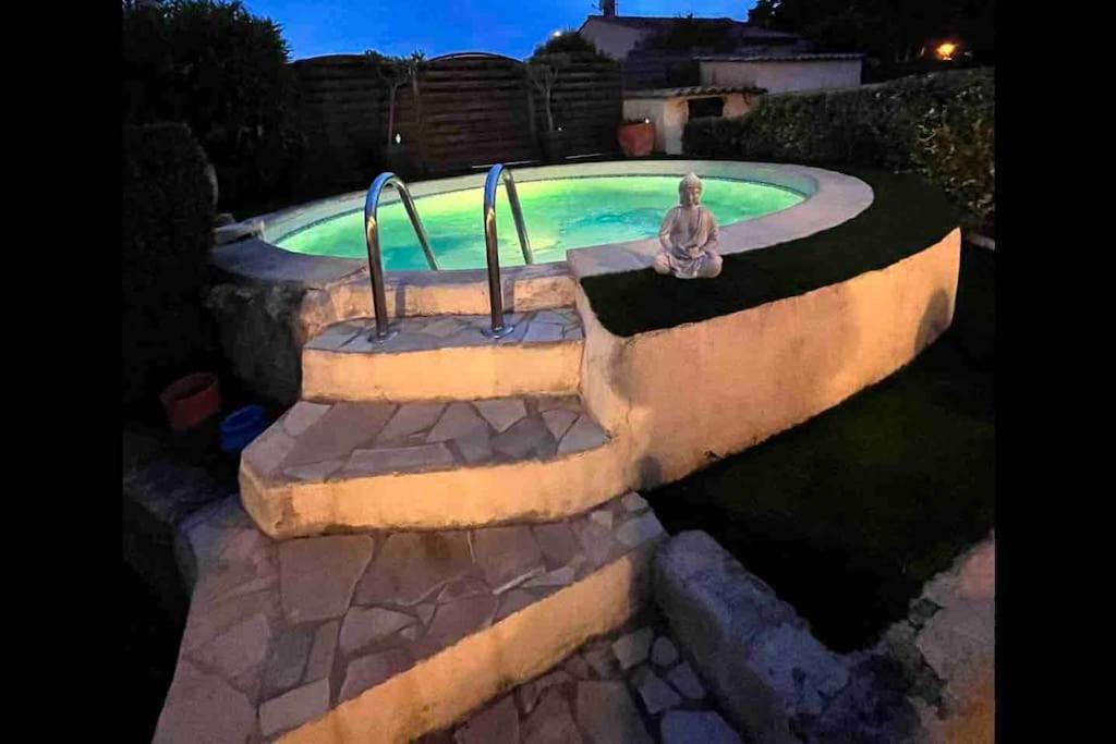 Piscine Cosy, 3 Chambres, 3 Sdb, Havre De Paix A 10 Min Des Plages Могио Екстериор снимка